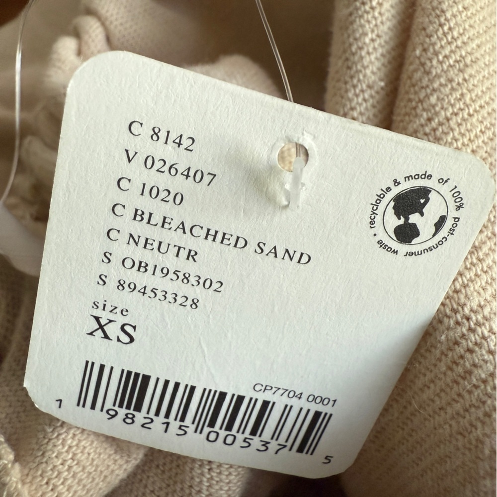 Free People Lynne Midi Dress in Bleached Sand XS NWT - Picture 14 of 14
